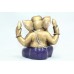 Handmade God Ganesha Ganesh Idol Statue Poly Resin Home Decorative purple